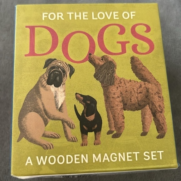For The Love Of Dogs Magnet set - Picture 1 of 8